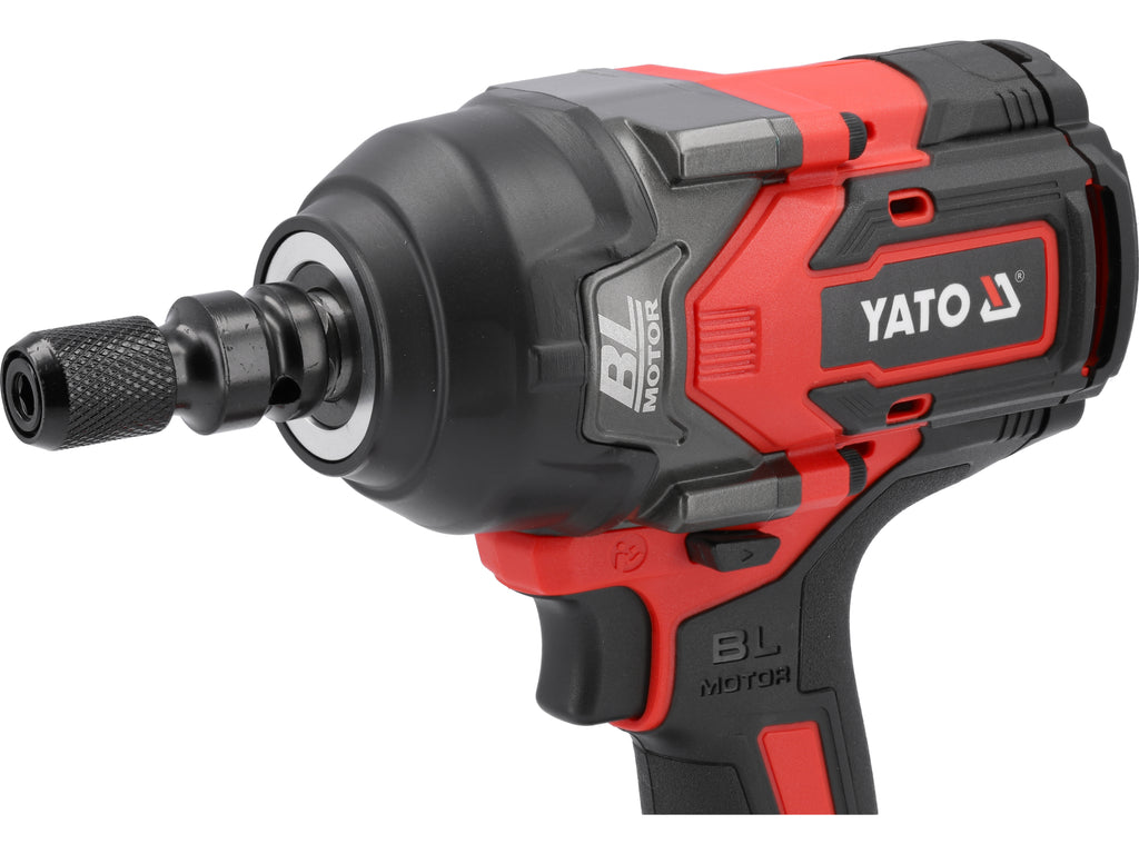 18V Slagmoersleutel 1/2'' 1200NM (4AH; Bmc) Voor M12-M24 Schroeven Met Borstelloze Motor En Koppelafstelling