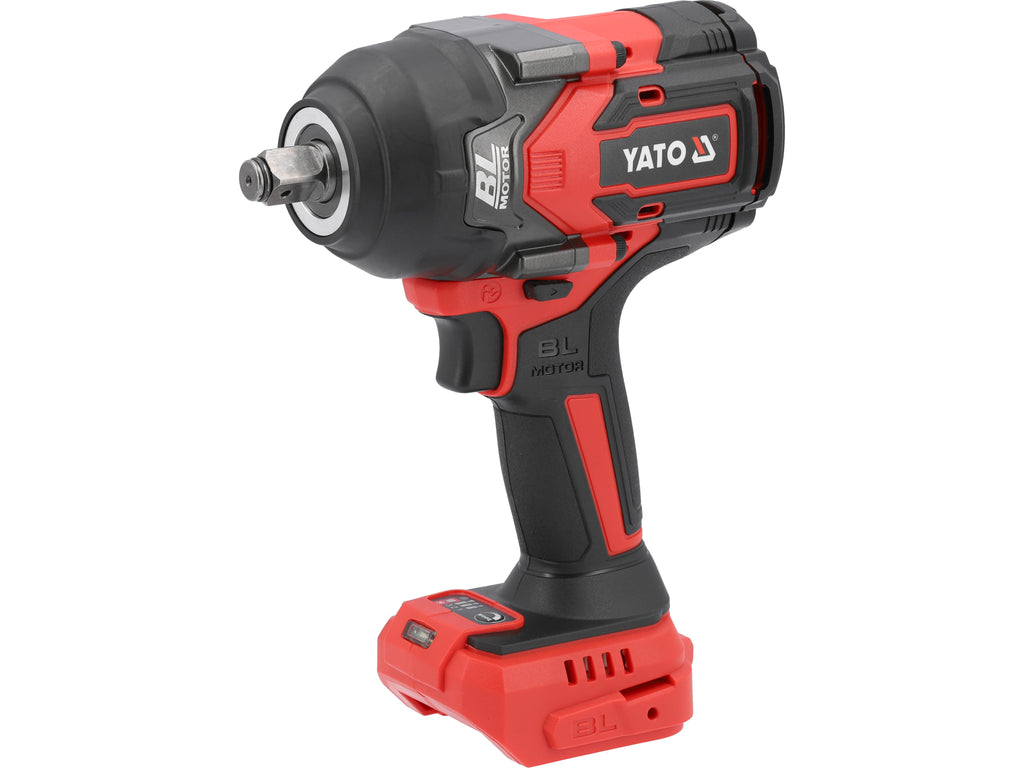 18V Slagmoersleutel 1/2'' 1200NM (Lichaam) Voor Werken Met M16 - M24 Schroeven, Borstelloze Motor