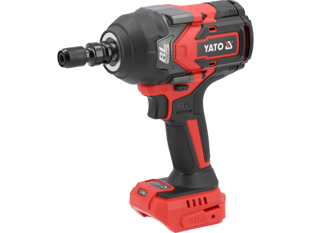 18V Slagmoersleutel 1/2'' 1200NM (Lichaam) Voor Werken Met M16 - M24 Schroeven, Borstelloze Motor