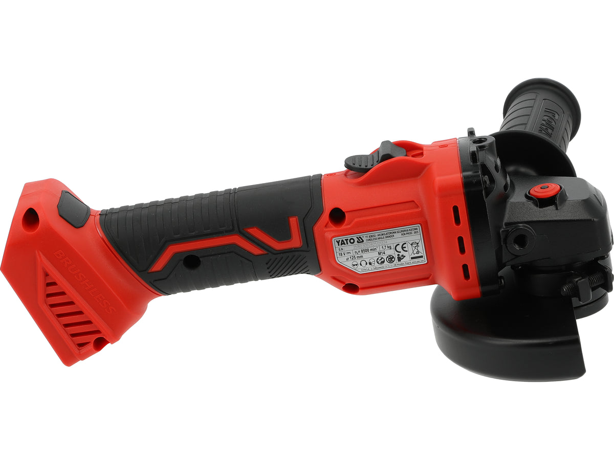 Kt Grinder 18V ​​125mm (Bl Motor; Behuizing)