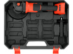 18V haakse slijper (zwarte motor; behuizing)