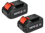 Haakse Slijper 125MM 18V, 2 Batterijen (3AH) En Lader