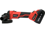 18V Haakse Slijper 125MM (3000-8500rpm; Bl Motor; 1X4.0AH; Lader) Met Softstart-Systeem