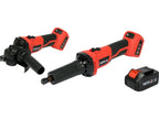 18V Hoek + Rechte Slijpmachine Set (Bl Motoren; 1X4.0AH; Opladen) Met Soft Start Systeem