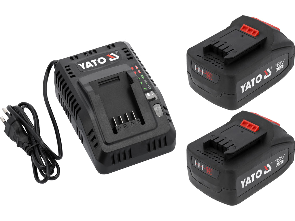 18V Kit 2X 4AH Accu + Lader