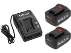 18V Kit 2X 4AH Accu + Lader