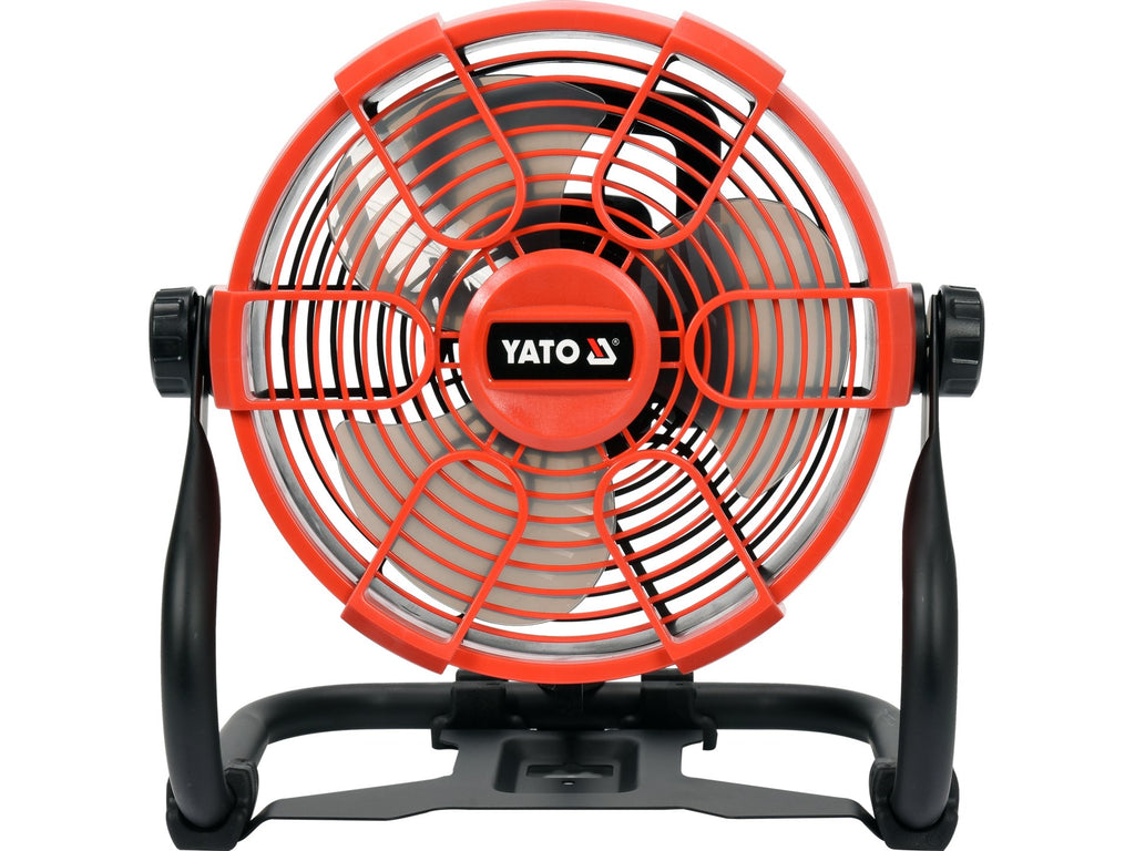 Hybride Ventilator 18V/240V, Aangedreven Door Een Yato 18V Batterij Of Vanaf Een Stopcontact