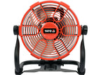 Hybride Ventilator 18V/240V, Aangedreven Door Een Yato 18V Batterij Of Vanaf Een Stopcontact