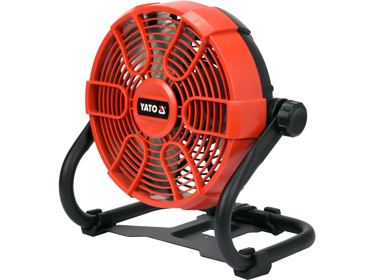 Hybride Ventilator 18V/240V, Aangedreven Door Een Yato 18V Batterij Of Vanaf Een Stopcontact