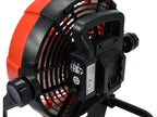Hybride Ventilator 18V/240V, Aangedreven Door Een Yato 18V Batterij Of Vanaf Een Stopcontact