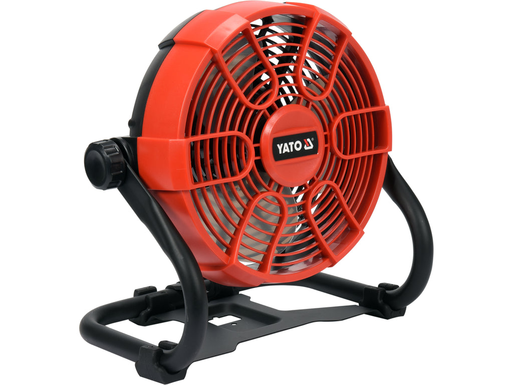 Hybride Ventilator 18V/240V, Aangedreven Door Een Yato 18V Batterij Of Vanaf Een Stopcontact