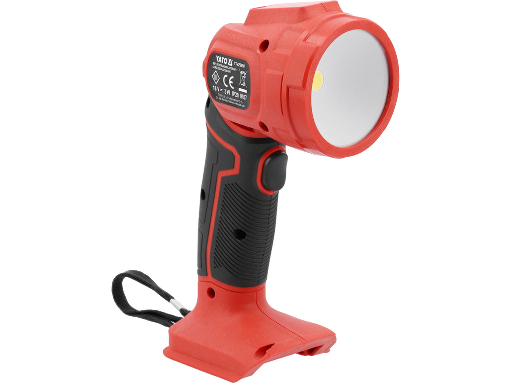 Zaklamp 18V 300LM