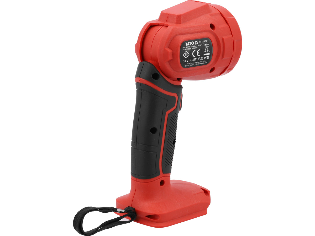 Zaklamp 18V 300LM