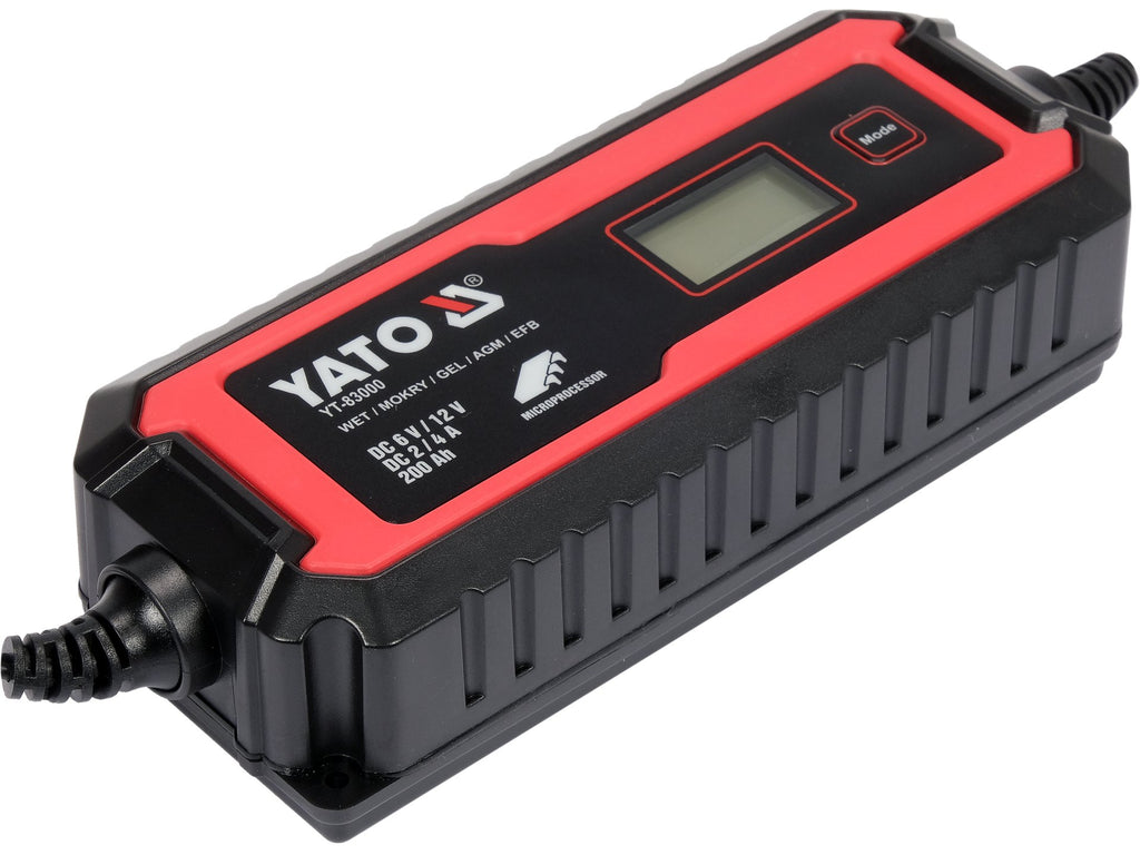 Elektronische Gelijkrichter Met Lcd-Display. Bereik 6V/2A 12V/4A