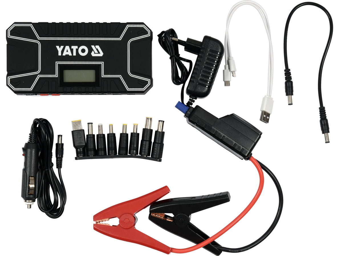 Startapparaat/Powerbank 12000MAH Met Lcd-Display
