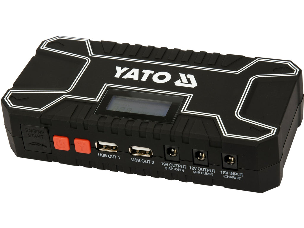 Startapparaat/Powerbank 12000MAH Met Lcd-Display