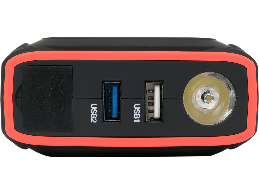 Startapparaat/Powerbank 16000MAH Met Lcd-Display En Inductief Opladen