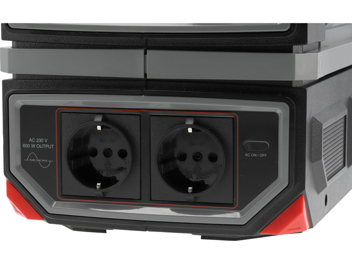 Draagbaar Krachtstation 600W, 504WH, 230V, Usb-C Pd