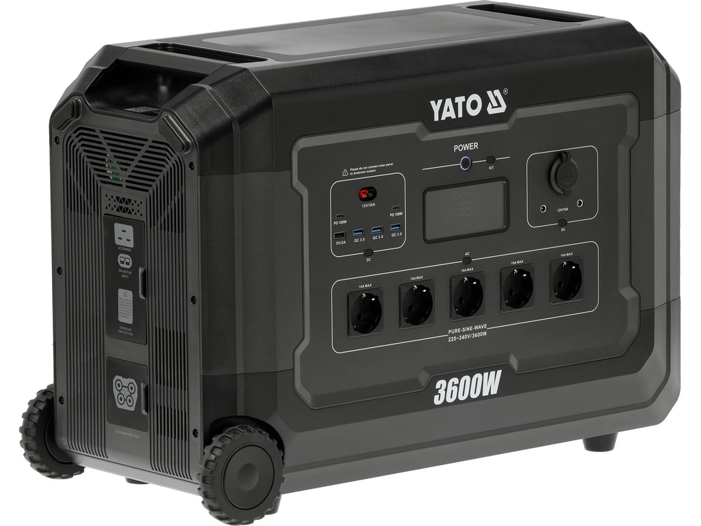 Draagbare Krachtcentrale 3600W, 3072WH