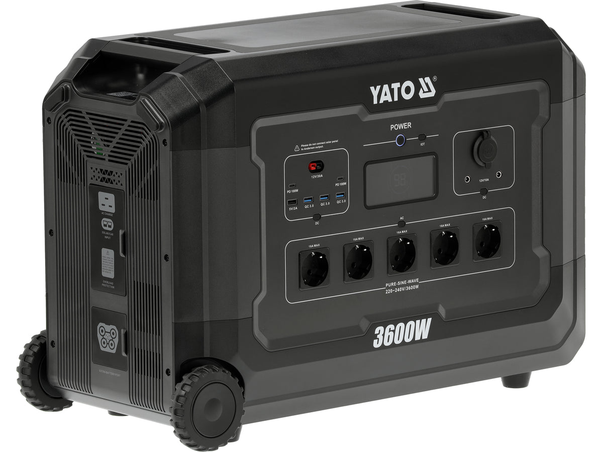 Draagbare Krachtcentrale 3600W, 3072WH