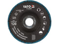 Tandwiel Voor Inox Schuren P120 125MM (1 Stuk) Blauw