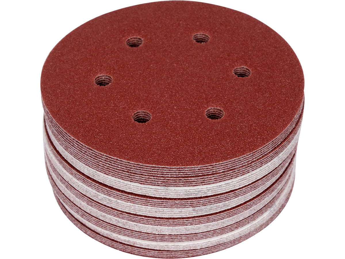 Velcro Schuurschijf, 6 Gaten, P60 150 MM / 50 St.