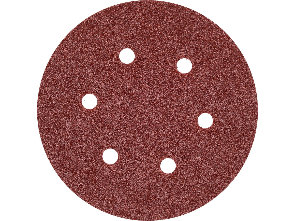 Velcro Schuurschijf, 6 Gaten, P60 150 MM / 50 St.