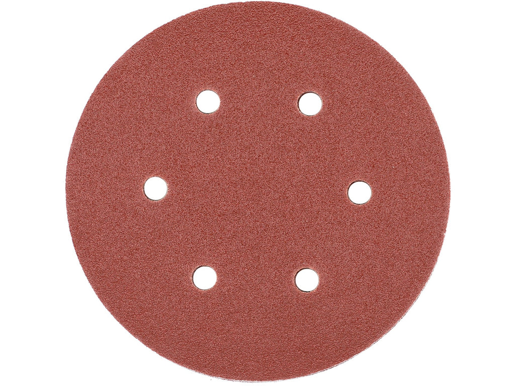 Velcro Schuurschijf, 6 Gaten, P80 150 MM / 50 St.