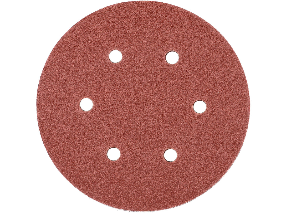 Velcro Schuurschijf, 6 Gaten, P80 150 MM / 50 St.