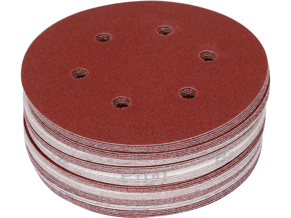 Velcro Schuurschijf, 6 Gaten, P100 150 MM / 50 St.