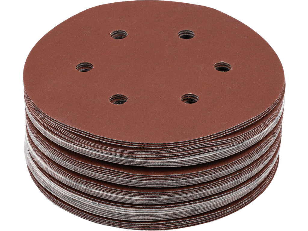Velcro Schuurschijf, 6 Gaten, P240 150 MM / 50 St.