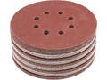 Velcro Schuurschijf, 8 Gaten, P80 150 MM / 50 St.