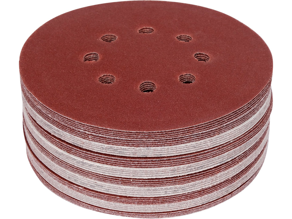 Velcro Schuurschijf, 8 Gaten, P120 150 MM / 50 St.