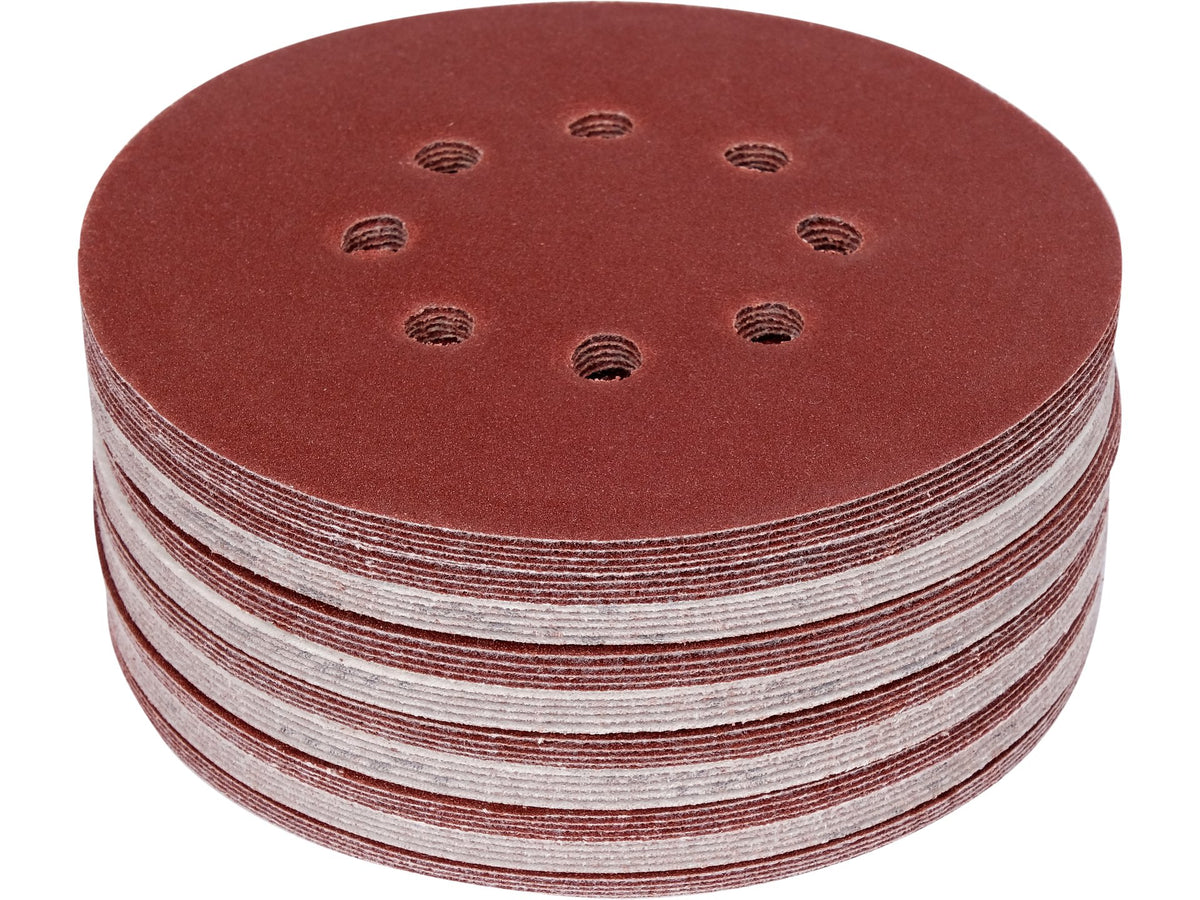 Velcro Schuurschijf, 8 Gaten, P120 150 MM / 50 St.