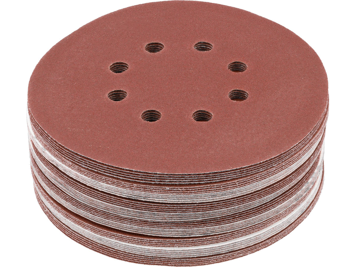Velcro Schuurschijf, 8 Gaten, P150 150 MM / 50 St.