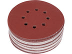 Velcro Schuurschijf, 8 Gaten, P240 150 MM / 50 St.