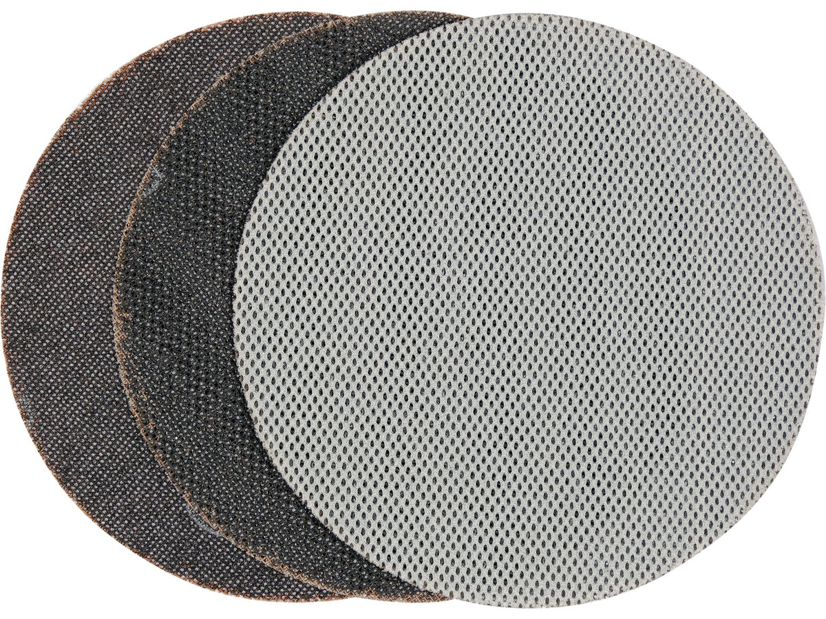 SCHURENDE GAASSCHIJF MET Klittenband 225MM, 3 ST. P60 VOOR SLIJPER