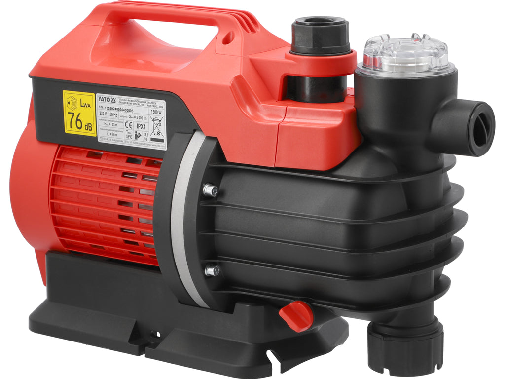 Tuinpomp 1300W Met Filter En Manometer