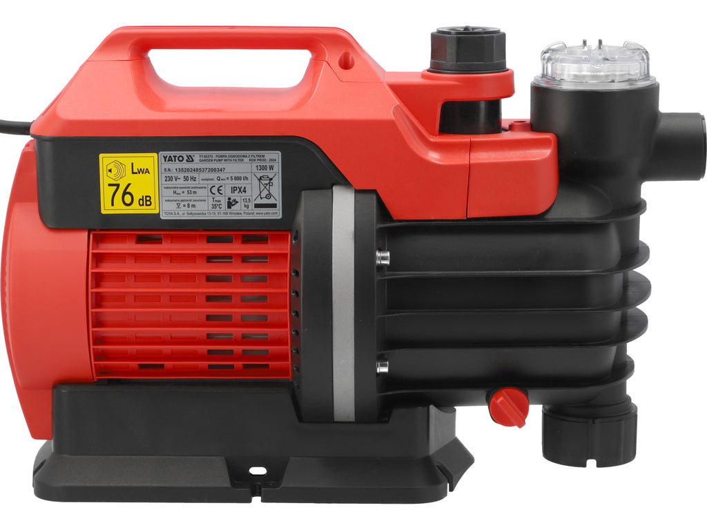 Elektronische Hydrophorus 1300W Met Filter