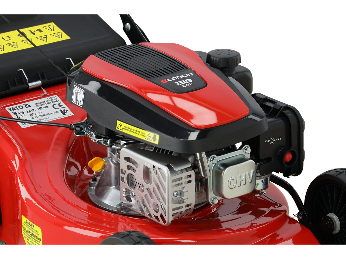 Grasmaaier Op Benzine Poj 139CM Loncin, 46 CM