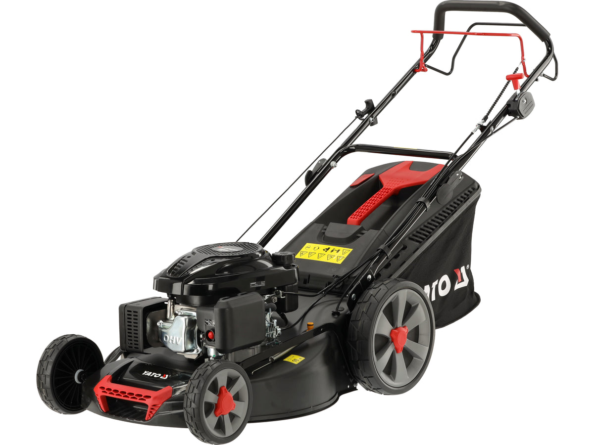 Grasmaaier Op Benzine 196CM Loncin, 51,8CM Met Aandrijving 4IN1