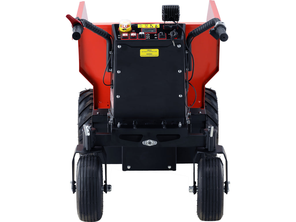 Elektrische Kiepwagen 500KG, 48V, 1000W