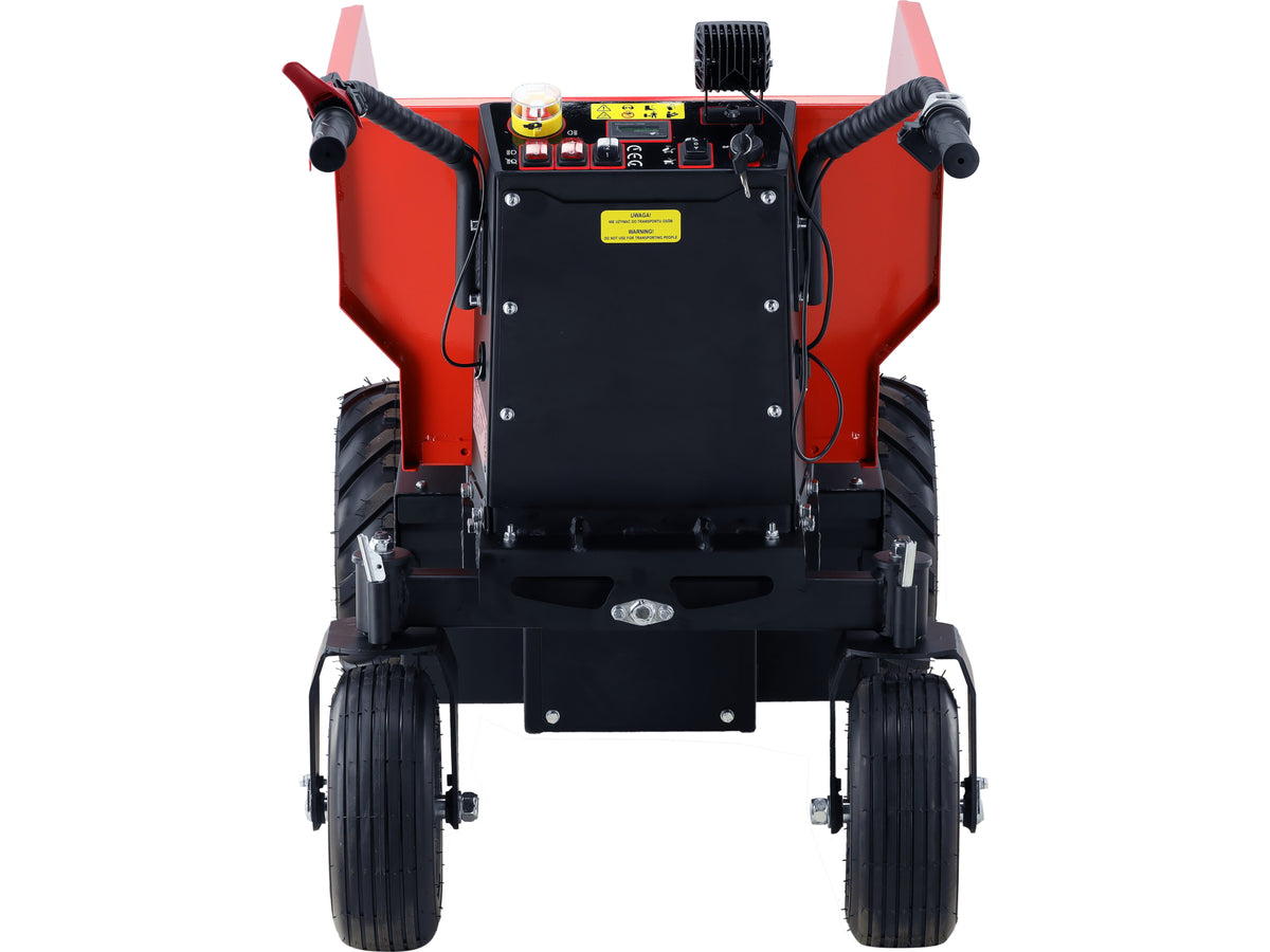 Elektrische Kiepwagen 500KG, 48V, 1000W