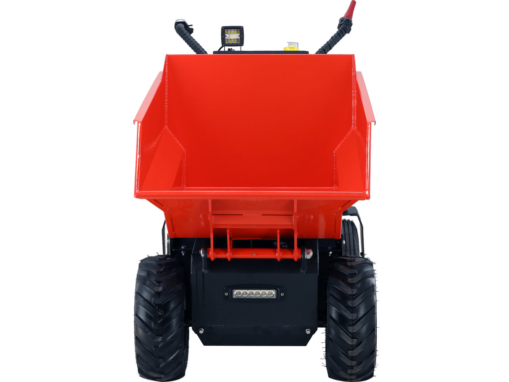 Elektrische Kiepwagen 500KG, 48V, 1000W