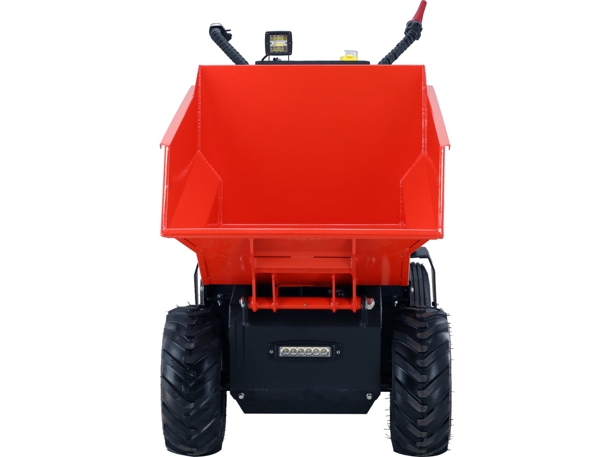 Elektrische Kiepwagen 500KG, 48V, 1000W