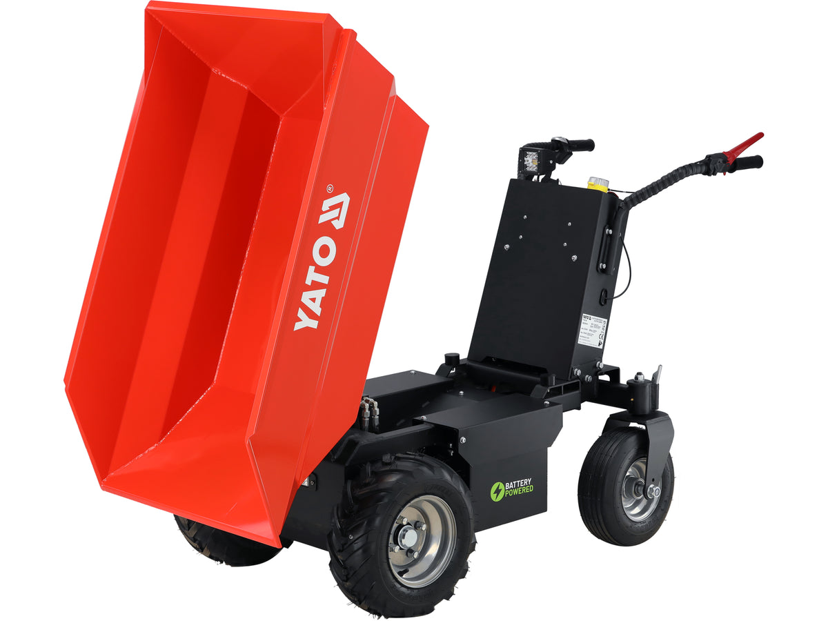 Elektrische Kiepwagen 500KG, 48V, 1000W