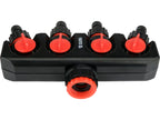 Kraanverbinding Met 4 Uitgangen 3/4"-1"