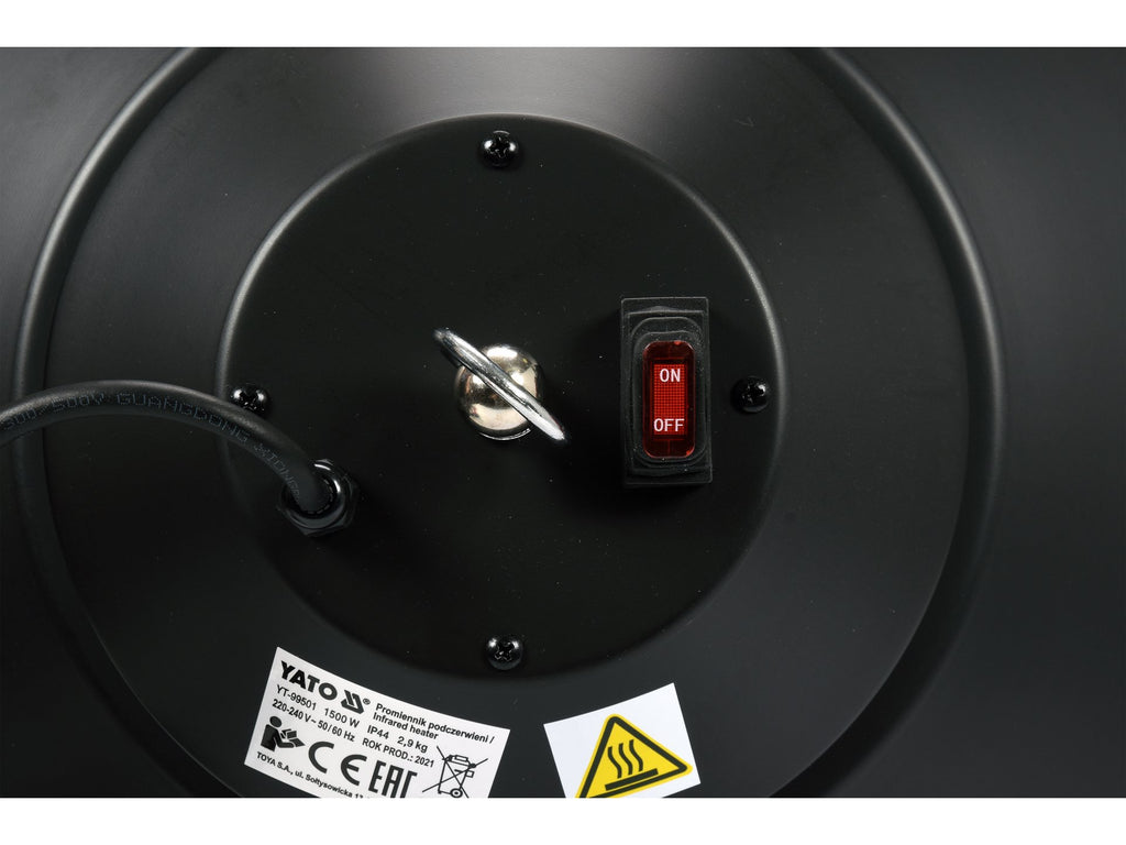 Hangende Infrarood Straling 1500W, Met Afstandsbediening