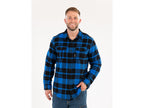 Flanellen Overhemd, Blauw, Maat. Xl
