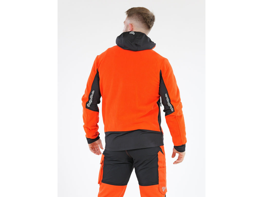 Fleece Met Hertenkap, Rood, Maat. M